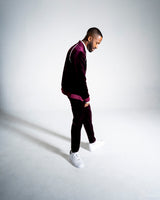Burgundy Velvet Pants