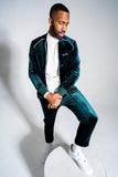 Forest Green Velvet Pants