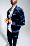 Navy Velvet Jacket