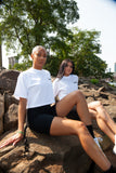 Vibeland Crop Box tee - White