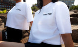 Vibeland Crop Box tee - White
